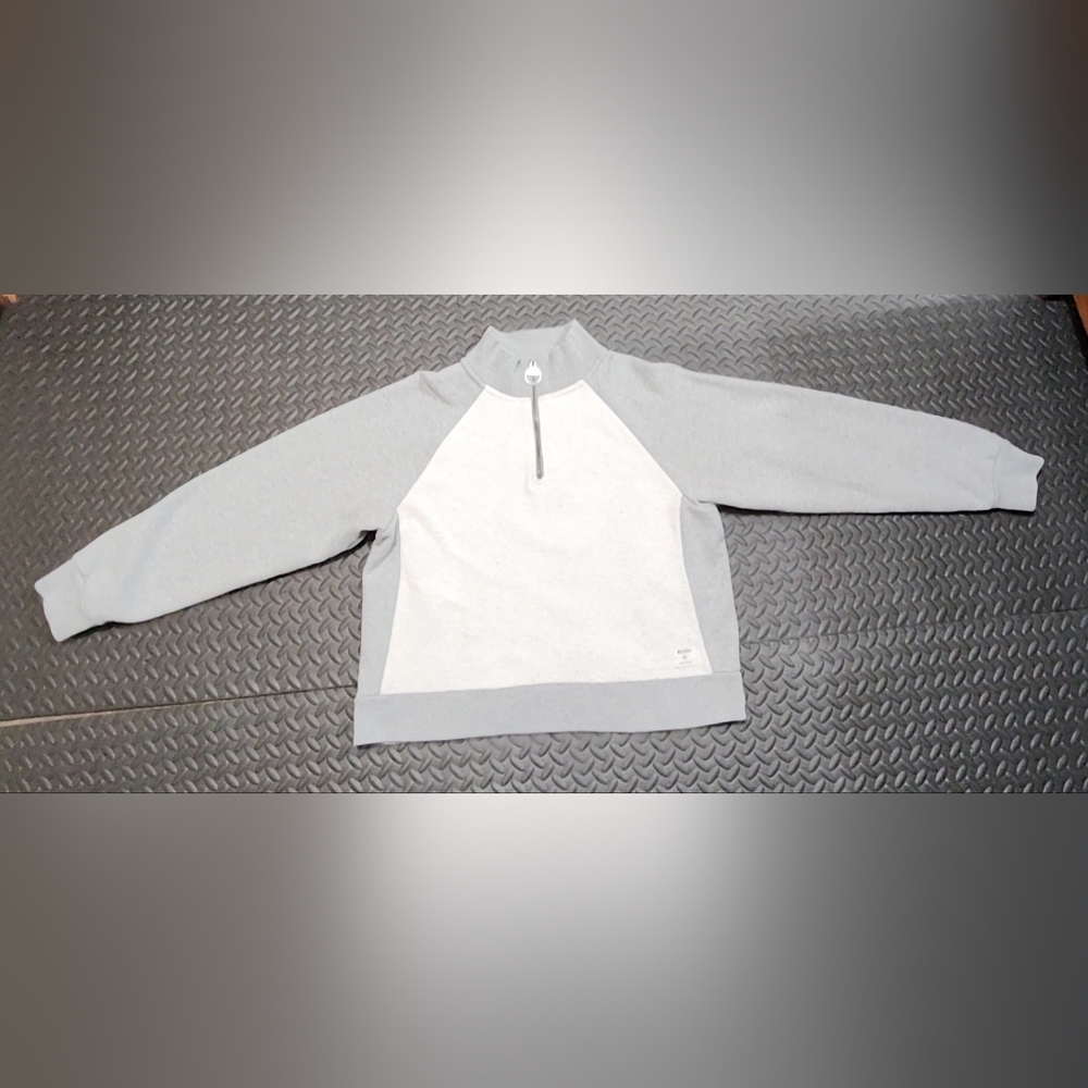 Roots Two-Tone Quarter-Zip Sweatshirt